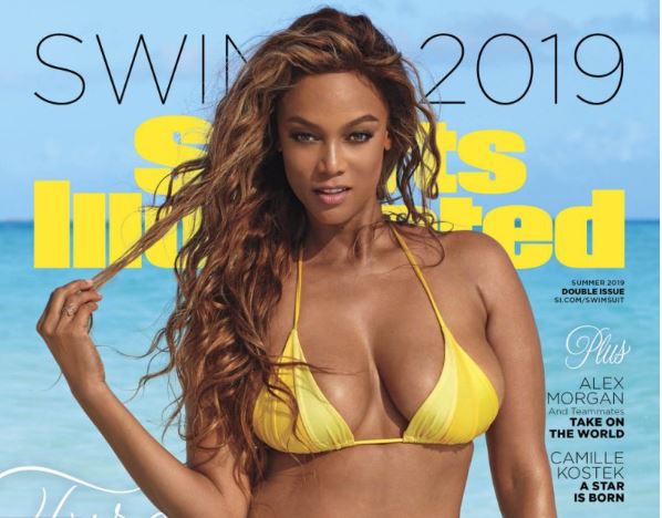 598px x 468px - Tyra Banks, 45, is the oldest woman ever to cover 'Sports Illustrated' in a  bikini - Georgia Sentinel News